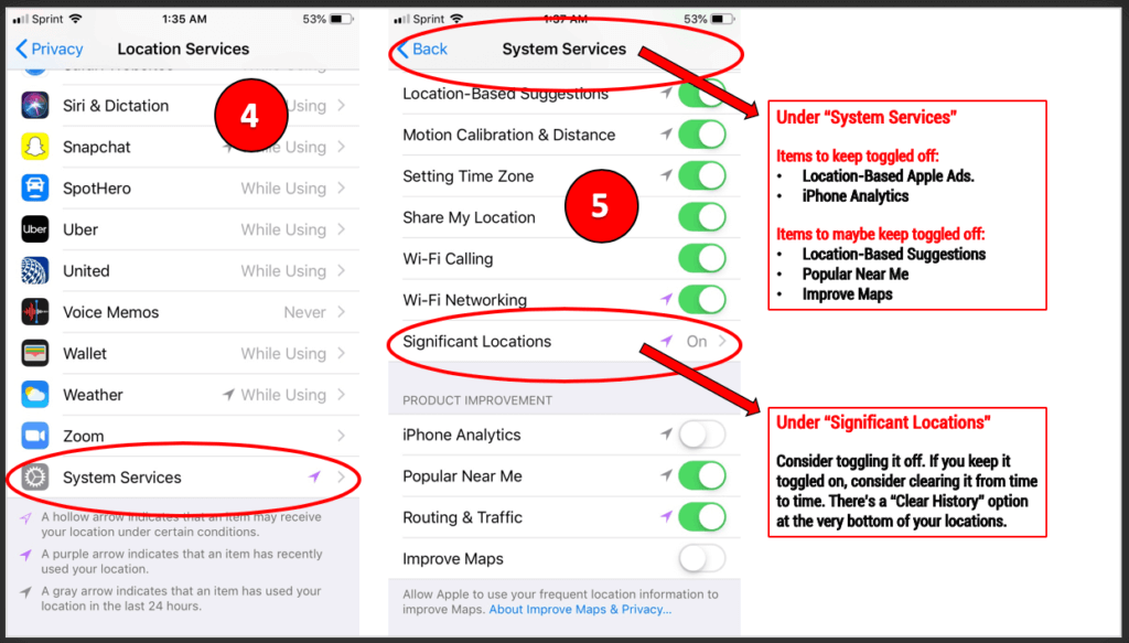 iPhone Privacy 2 - PYE