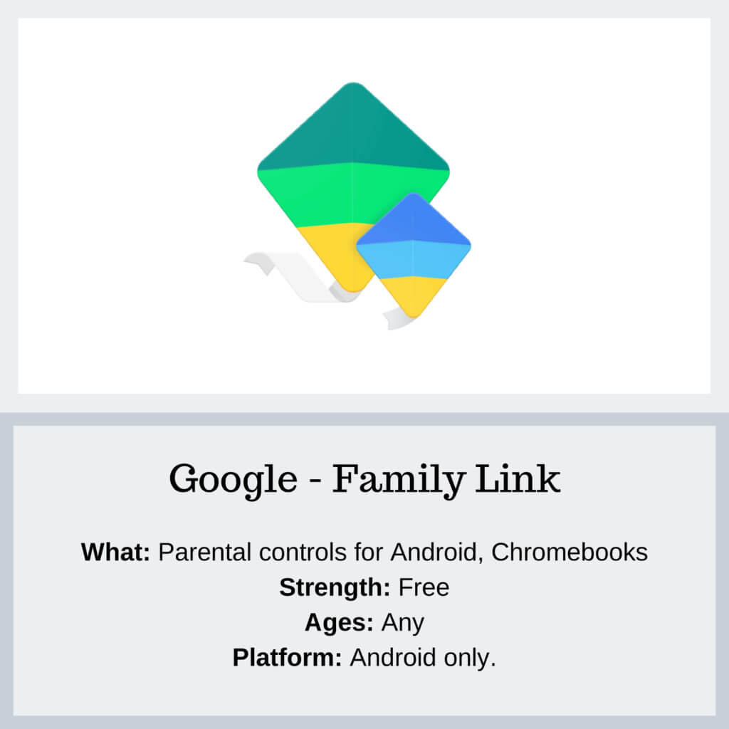 Family Link Parental Controls - Protect Young Eyes