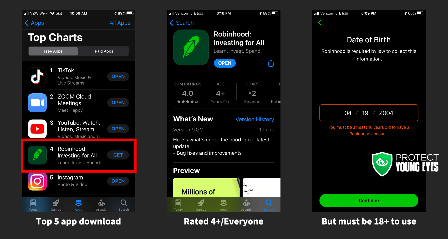 Robinhood Screenshots